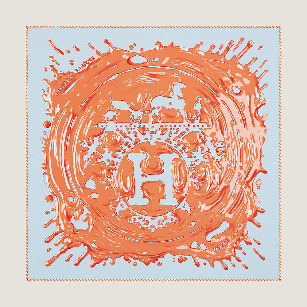 HERMES スカーフ カレ45 ガヴロッシュ Peinture Fraiche HERMES スカーフ カレ45 ガヴロッシュ Peinture Fraiche - メルカリ